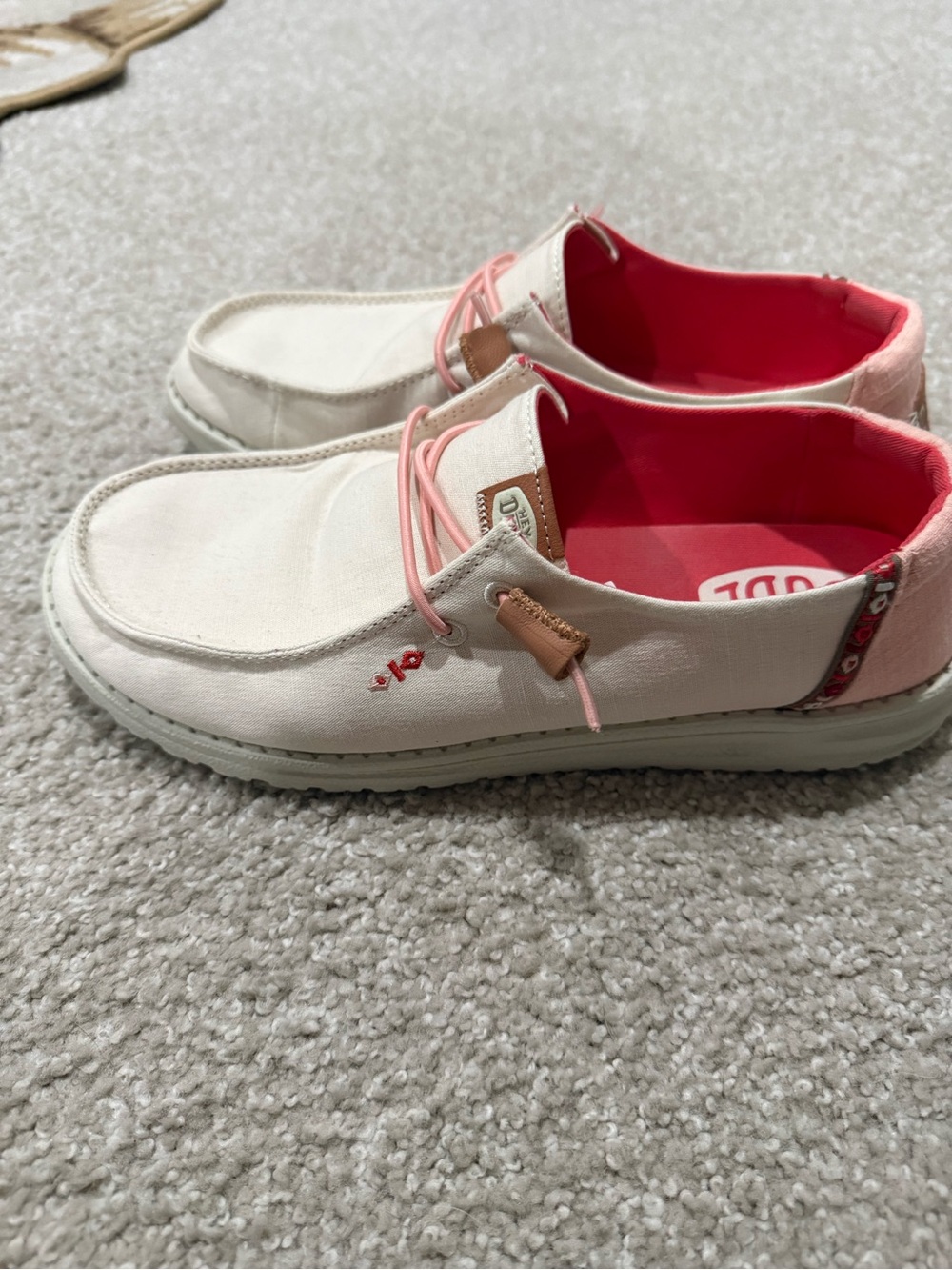 Hey Dude Women's Wendy Chambray Boho shoes 9 - Picture 3 of 6